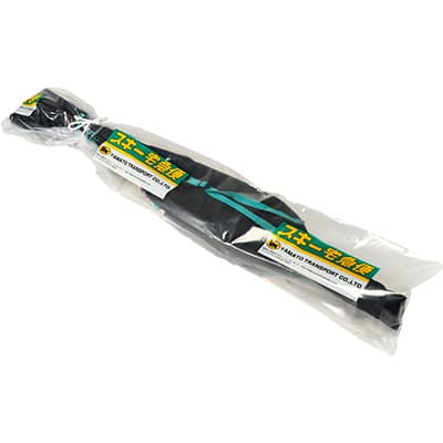 Carrier-required dedicated shipping bag for skis